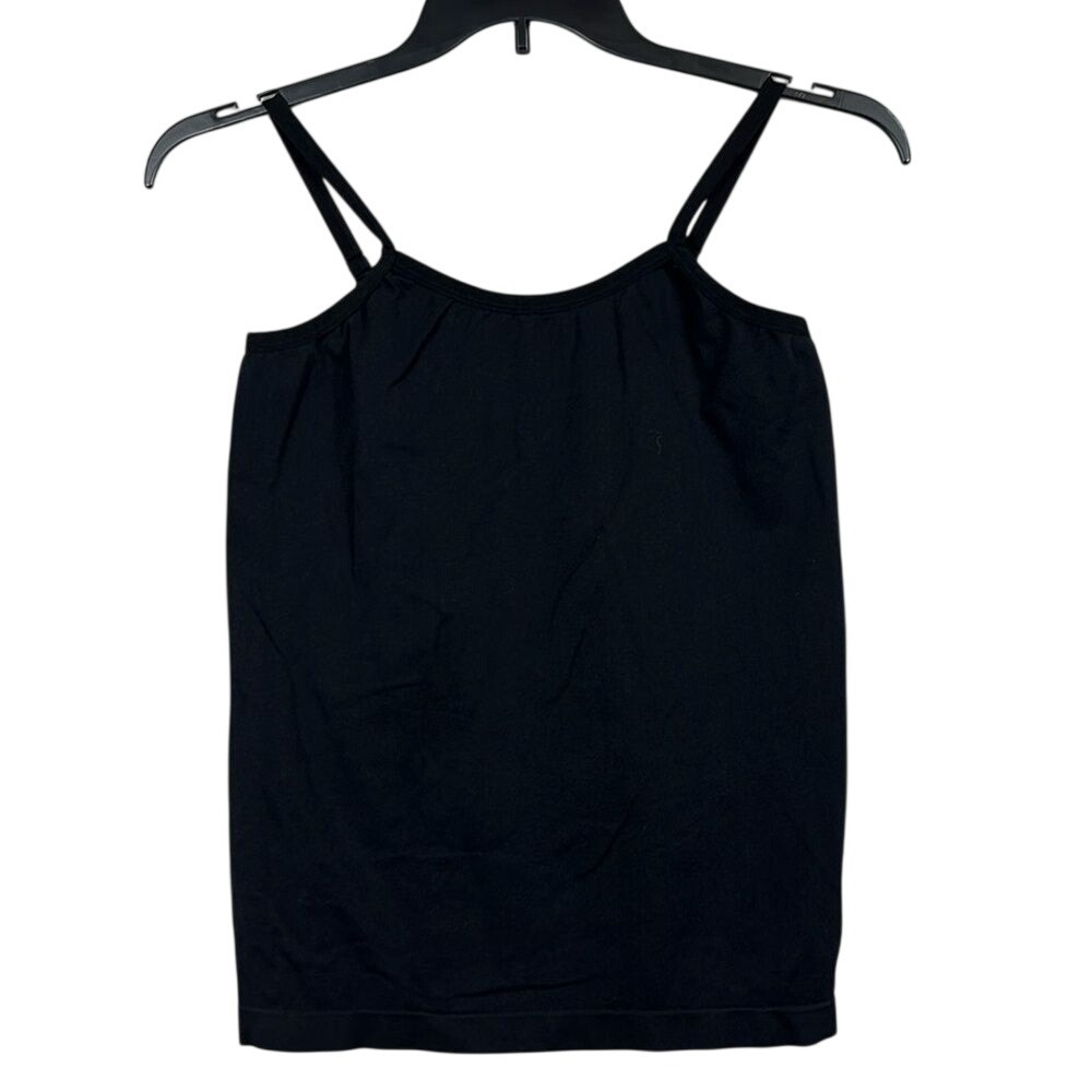 French Laundry Womens Tank Shapewear Top Size 1X Black Sleeveless